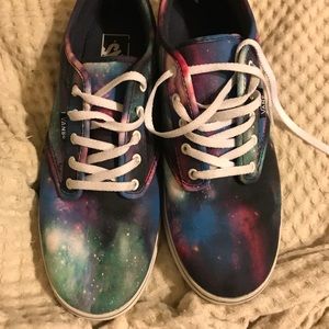 Vans size 9 galaxy color